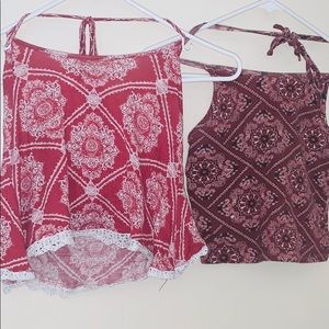 Tilly’s halter tops